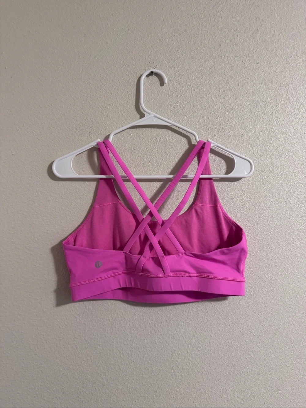 Lululemon energy bra Pink Strappy Sports Bra